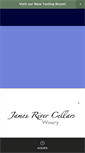 Mobile Screenshot of jamesrivercellars.com